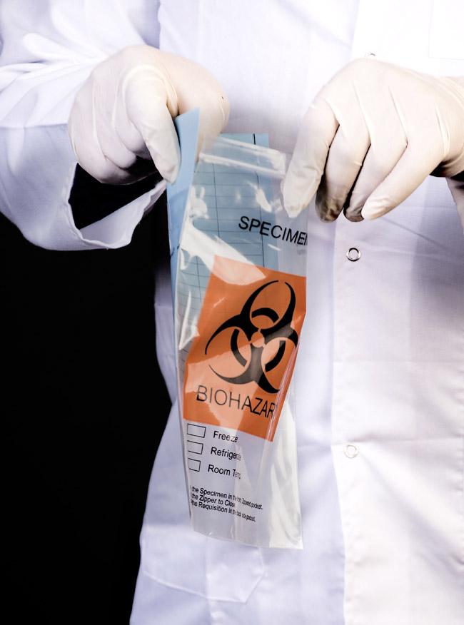 4 Wall Biohazard Bag